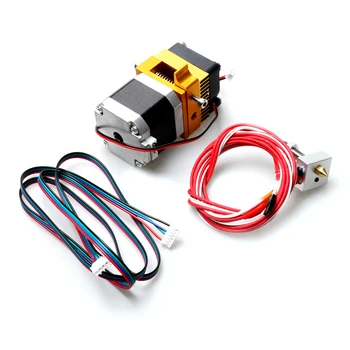 

For MakerBot Prusa i3 3D Printer BZ MK8 Extruder Head J-head Hotend 0.4mm Nozzle with 1m Stepper Motor Wire Spare Parts