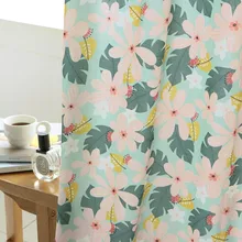 Половина ярда простой хлопок ткань зеленый низ с цветочным принтом ручной работы DIY одежды платье детская одежда хлопок T1202