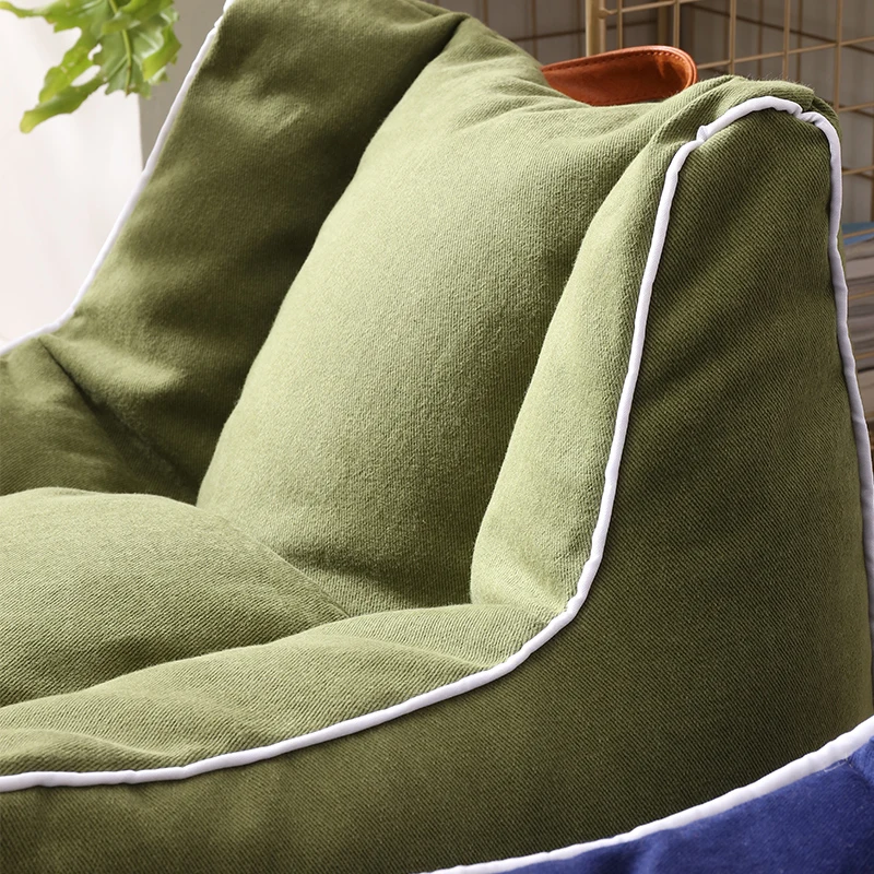 Креативный тканевый диван-стул, детские стулья, мебель, круглая кровать, детский диван, детский ленивый мешок для бобов, мальчик, девочка, принцесса, мода