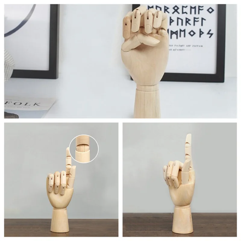 Tall wooden hand-drawn sketch model model wooden mannequin hand-painted movable limb human artist model