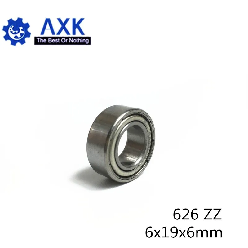 626ZZ подшипник ABEC-5 10 шт. 6X19X6 мм миниатюрный 626Z упорные шариковые подшипники 626 ZZ EMQ