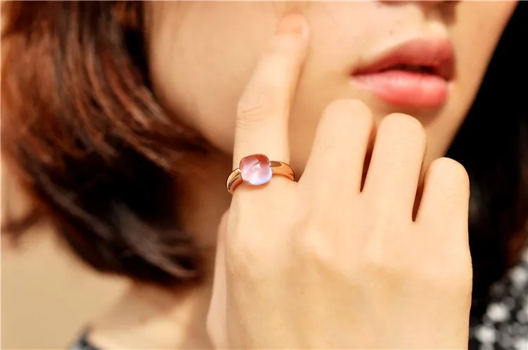 Кольцо INATURE с натуральным фиолетовым аметистом, 925 пробы Серебряное обручальное кольцо для женщин, ювелирные украшения