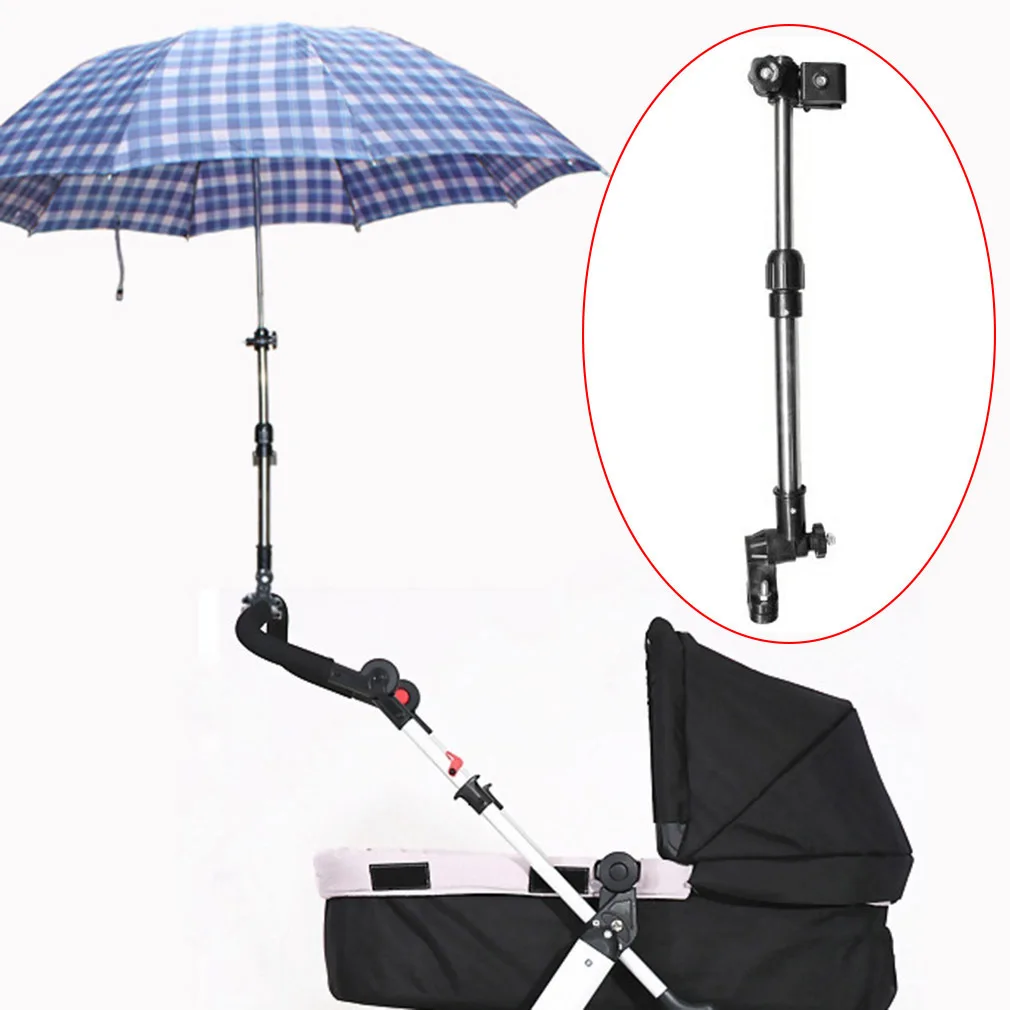 

Hot Sales Baby Stroller Accessories Only College Style Umbrella Rib Water Resistant Sun-resistant Feature Parasol Holder