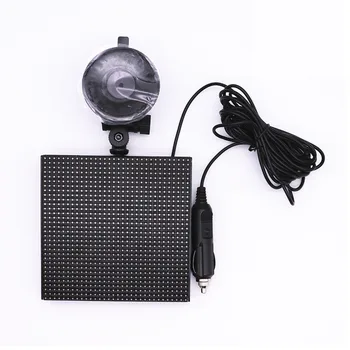 

12V Full Color Bluetooth Wireless CAR led Sign APP Control RGB LED Display Screen Adjustable Sign Board For IOS Android GIFT