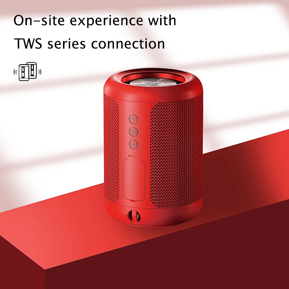 

Беспроводной Bluetooth-динамик TWS, водонепроницаемый Bluetooth-аудио Bluetooth 5,0, универсальный мобильный телефон, уличный беспроводной динамик