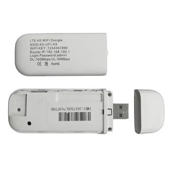 

4G LTE High Speed Router Dongle Adapter Stick White 150Mbps WiFi Modem Universal Network Card Wireless USB Small Unlocked