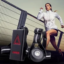 Продуктов USB Перезаряжаемый светильник для бега Открытый горный ночной Светильник для бега Прямая поставка