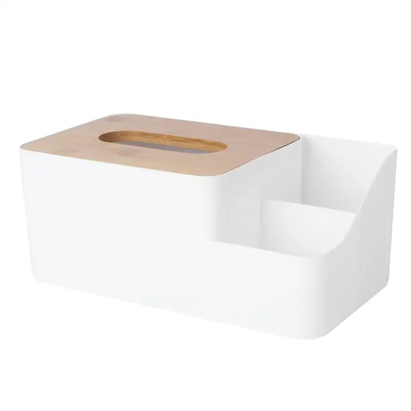 Desk Organizer Stationery Storage Box Remote Control Case Tissue Box