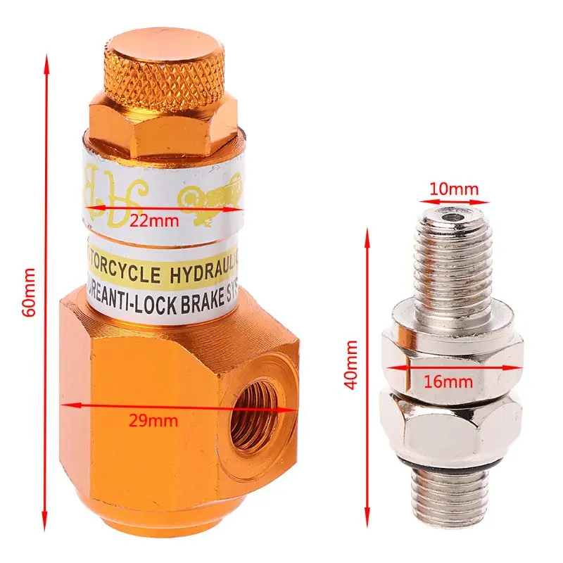 Мотоцикл 10 мм антиблокировочная тормозная система Винт тормозной суппорт вспомогательная система ATV