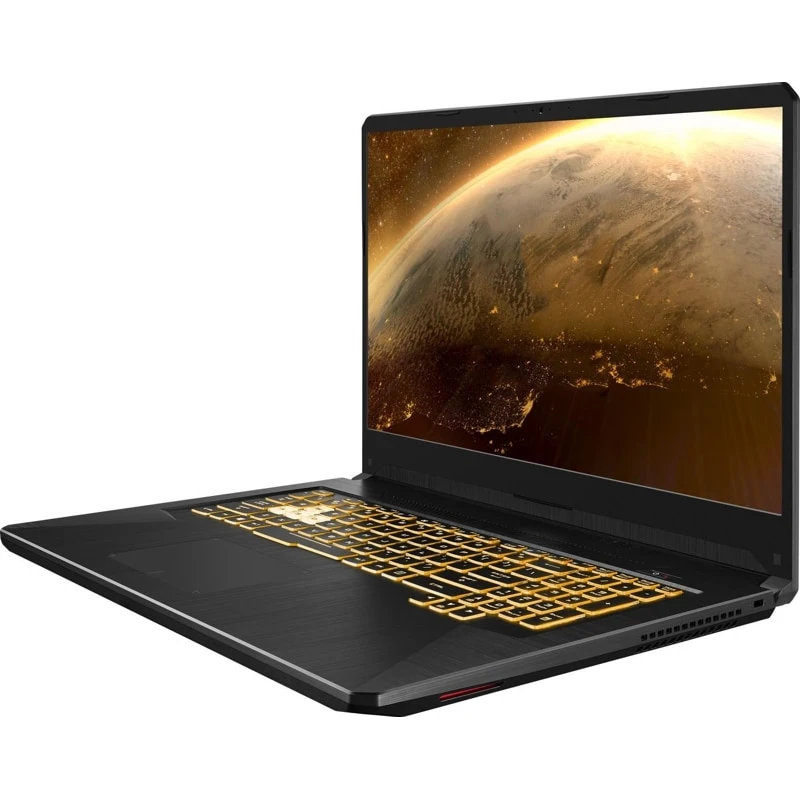 Ноутбук Asus TUF FX705DD AU040 17.3&quotFHD 60Hz/AMD 7 3750H/8GB/512GB SSD/GTX 1050/DOS/GunMetal Gold Steel (90NR02A1