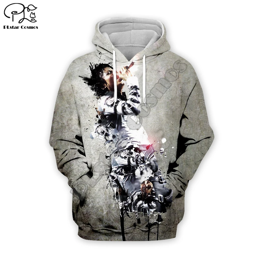 

PLstar Cosmos Pop Singer Legend Michael Jackson HipHop NewFashion Tracksuit Streetwear Men/Women 3DPrint Funny Casual Hoodies D4