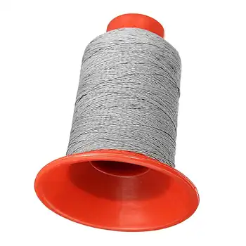 

1000m 0.2mm Sewing Thread Polyester Night Reflective Sewing Machine Thread Silver-grey Strong Durable For Safety Cap Clothing