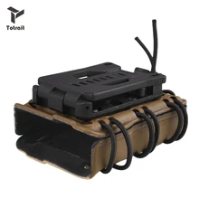 Тактические сумки для журналов с подкладкой из искусственной замши/Зажим для ремня подходит для всех 5,56. 223 журналов