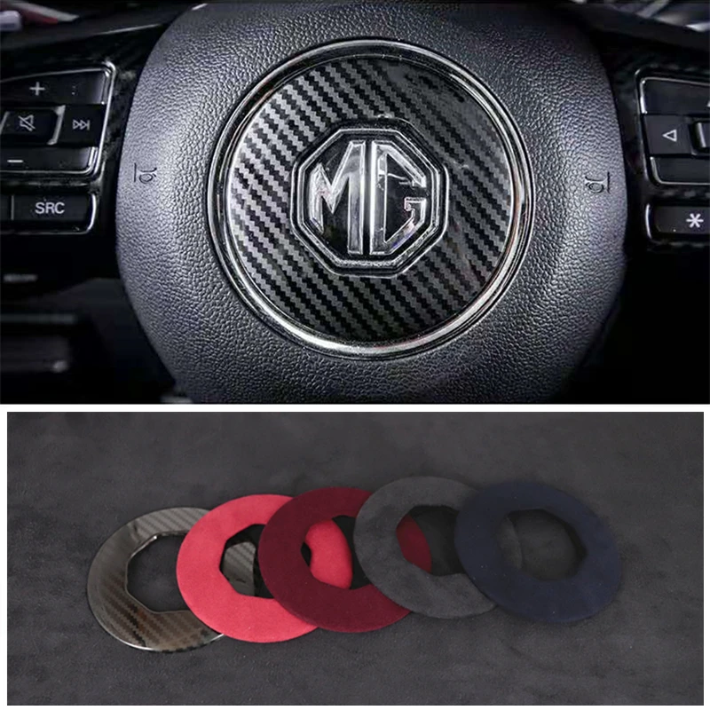 Accessori Auto Per Mg Zs Ev Hs 2018 2019 2020 Ricambi Auto Teering Wheel Trim Cover Sport Decorazione In Metallo