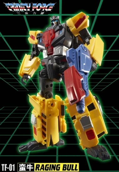 Трансформация TFC Toys Trinity Force Raging Bull TF-01 фигурка | Игрушки и хобби