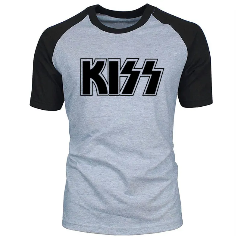 Футболка мужская с коротким рукавом рок-группы Kiss End of The Road Tour размера плюс |