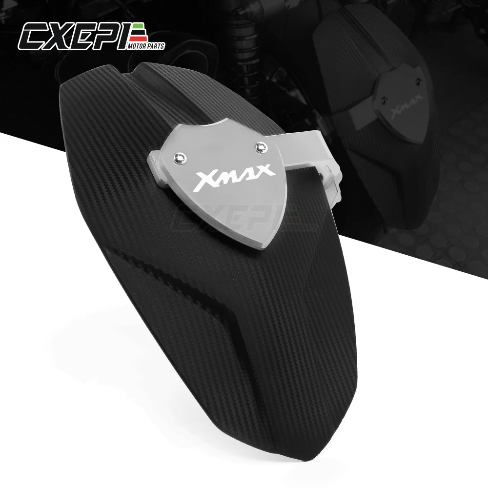 LOGO XMAX Motorcycle CNC Rear Hugger Fender Mudguard Wheel Cover Splash Guard For Yamaha XMAX X MAX 300 2017 2018