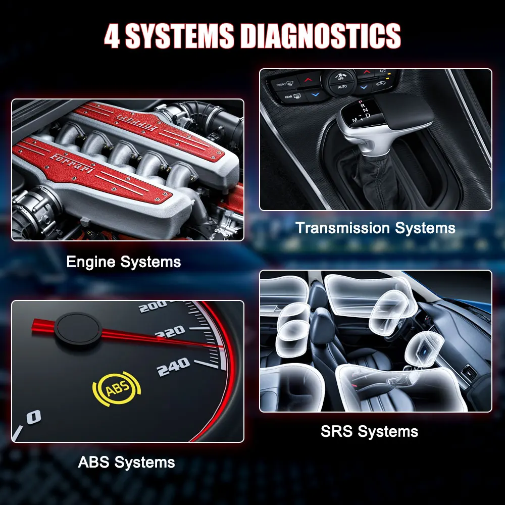 US $225.00 Launch X431 Crp129i Obd2 Diagnostic Tool Airbag Code Reader Obd2 Scanner Automotive Scan Tool Odb Auo Scanner Pk Crp129e Crp129x
