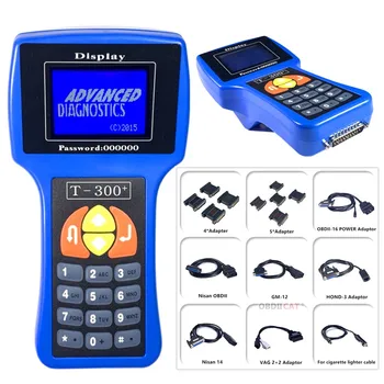 

OBDIICAT T-300 T300 Auto Key Programmer T Code Software V 17.8 For Universal Cars T300 Key Maker OBD 2 Disnostic tools