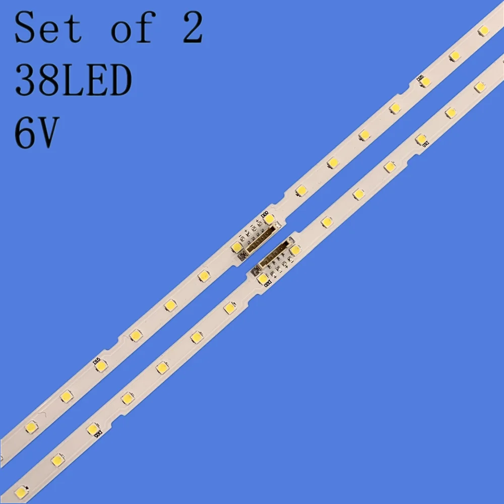 Новинка Samsung TV light bar LED 38 AOT_49_NU7300_NU7100_2X38_3030C_d6t-2d1_19S2P UE49NU7140 UE49NU7100 BN6 | Лампы и освещение