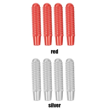 

4pcs Aluminum Alloy Door Lock Knobs Pull Pins for Mercedes Benz A B E GLA CLA GLK ML GL Class Car Interior Styling Accessories