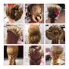 24'' 60% Real Human Hair Mannequin Head For Makeup Practice With Stand Combs Set Blonde Hair Training Head Mannequins With Wigs ► Photo 2/6