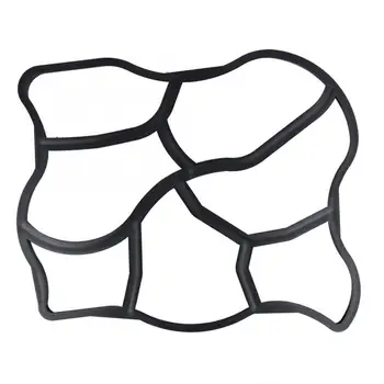 

DIY Path Maker Concrete Stepping Stone Mold Garden Lawn Paving Mold Reusable Concrete Cement Stone Design Paver Walk Mould Tools