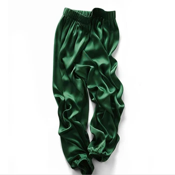 

2020 Summer Thin Loose Stain Sweatpants Women Casual Streetwear Harajuku Wide Leg Pants Solid Simple Office Cargo Pants women