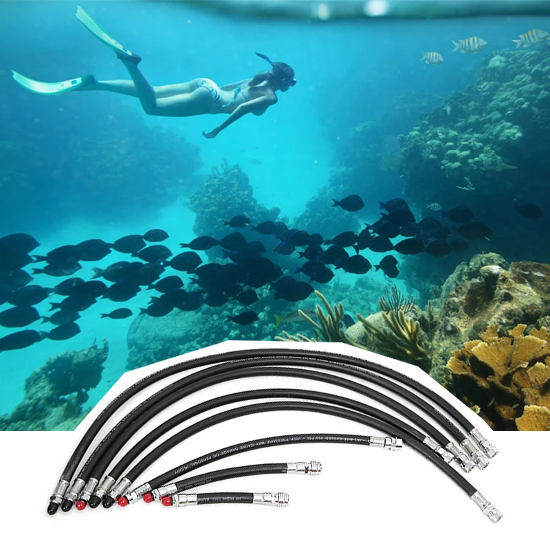 Scuba Diving BCD Low Pressure Hose Scuba Diving Regulator Octopus 1st Stage Octopus Tube