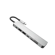 Haribol 7 Port USB C HUB, USB C HDMI,Docking station usb adapter, Type c to hdmi for laptop,usb hub 3.0 with power adapter data frog hdmi type c adapter for nintend switch hub usb c to hdmi mini dock station hd transfer for macbook xiaomi laptop phone