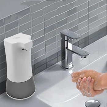 

350ml fully automatic foam handwashing device, intelligent induction bacteriostatic soap dispenser, USB charging hand washing