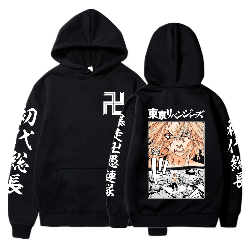 Waliicorners Pullover Men Sano Manjirou Winter Streets All-Match Sweatshirt Anime Tokyo Revengers Swastika 11 H81ae93f1d7da4b23ae8ba57a2f39eed8d