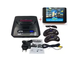 SEGA-consola de videojuegos MD2 de 16 bits, con interruptor de modo EE. UU. Y Japón, para manijas originales de SEGA, exporta Rusia con 830 juegos en 1