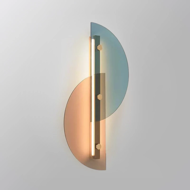 Nordic Semicircle Mirror Glass Wall Lamp Bedroom Bedside Showroom Led Wall Light Sconces Home Lighting Fixtures Art Decor Lamp Led Indoor Wall Lamps Aliexpress nordic semicircle mirror glass wall lamp bedroom bedside showroom led wall light sconces home lighting fixtures art decor lamp