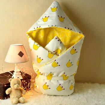 

New Baby Saleeping Bag Cotton Winter Envelope for Newborns Baby Sleepsack Removable Baby Swaddle Wrap Blanket Bedding Quilt
