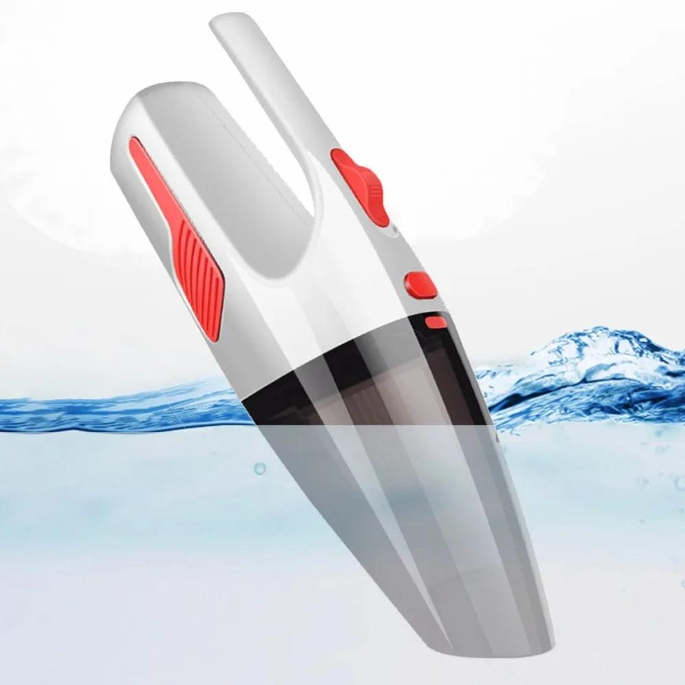 120W wired/wireless Car Vacuum Cleaner Car Rechargeable Wet And Dry Car Home Dual-Use Super Suction High-Power Vacuum Cleaner