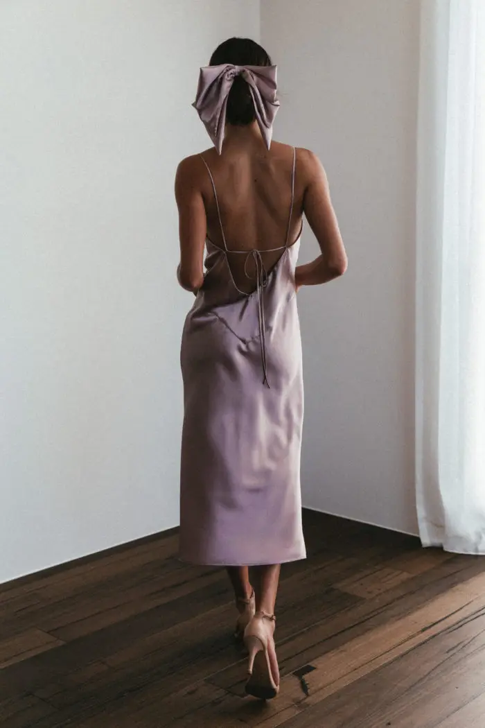 Vestido de festa платья подружки невесты на тонких бретелях с v-образным вырезом, атласное платье на спине demoiseur D'Honneur