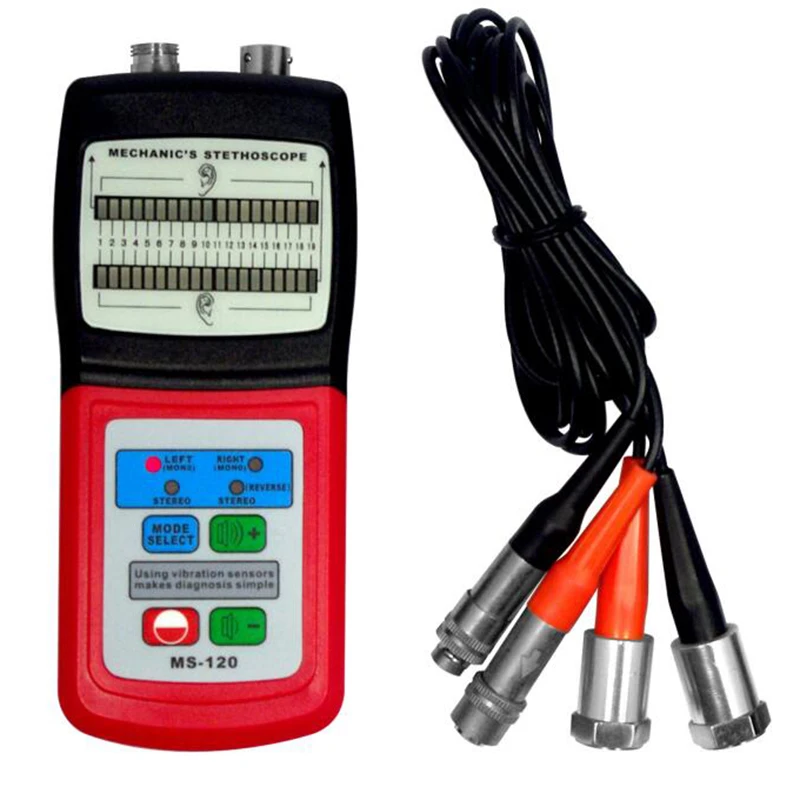 

LANDTEK MS-120 Mechanic's Stethoscope Use For Ship, Chemical Manufacture, Metallurgy, Machine and Many Other Fields.