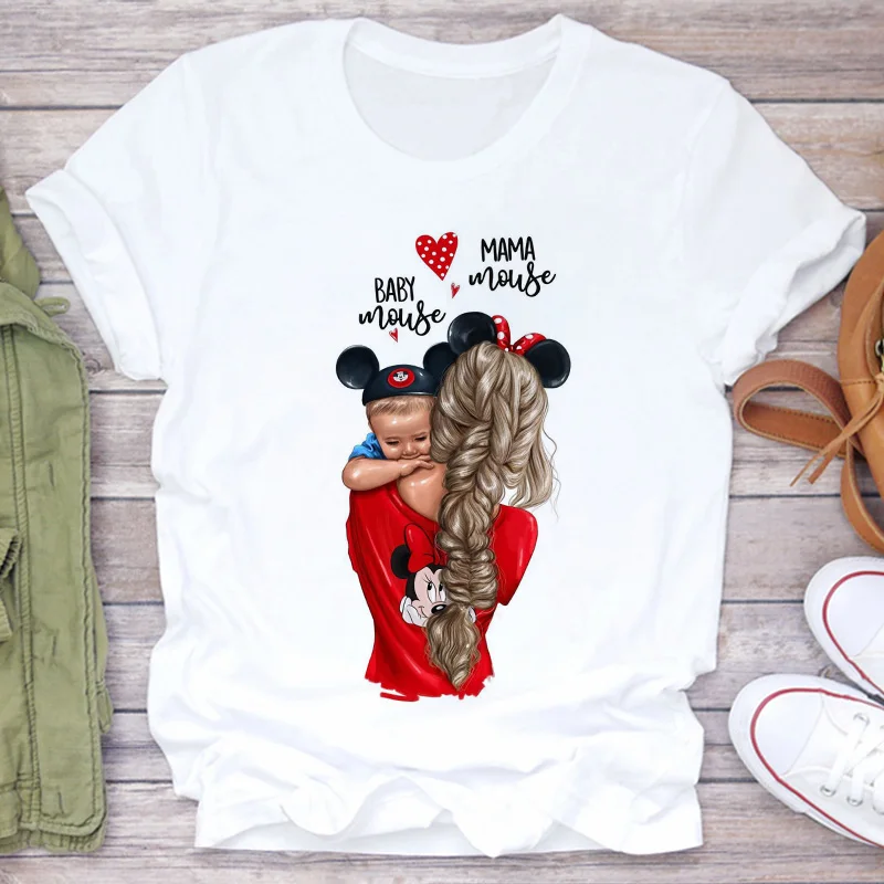 Super Mom yellow T shirt Women Mother's Love Print T-shirt Harajuku Mama TShirt Vogue Tops tee shirt Femme Vogue 2020 new Summer