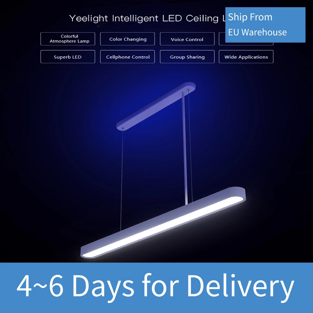 

Yeelight LED Intelligent Pendant Lights For Xiaomi Mijia Intelligent APP Voice Control Modern Pendant Ceiling Lamp Home Decor