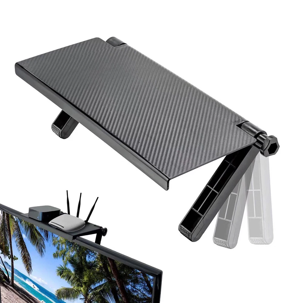 Organizer Storage Rack-Holder Top-Shelf Monitor Display-Rack Desktop-Stand Computer Tv-Screen