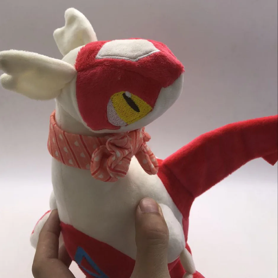 Новые 2 стиля аниме плюшевые подлинные Latias latios 1" 30 см плюшевые куклы игрушки для детей