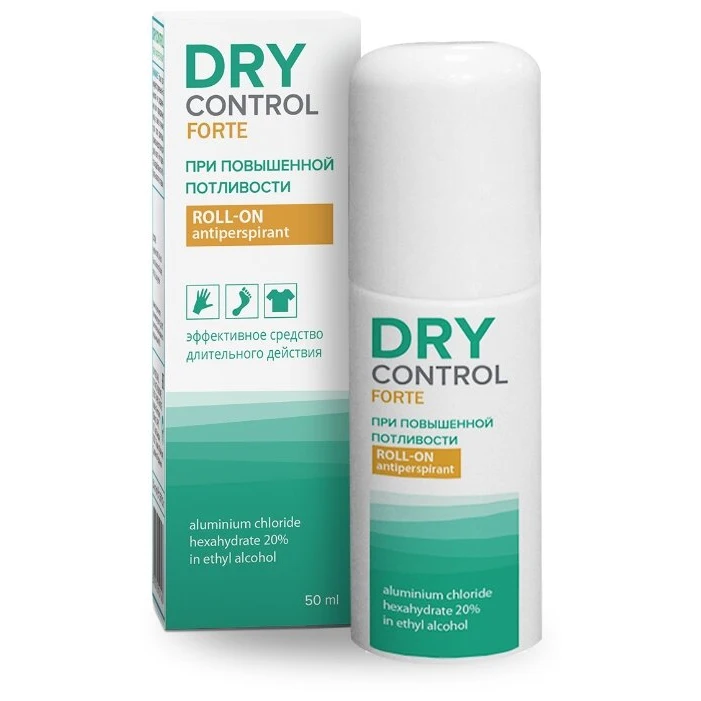 Roller DRYCONTROL FORTE 20 percent 50ml Deodorant unisexanti-perspiration and odor deodorant | Красота и здоровье