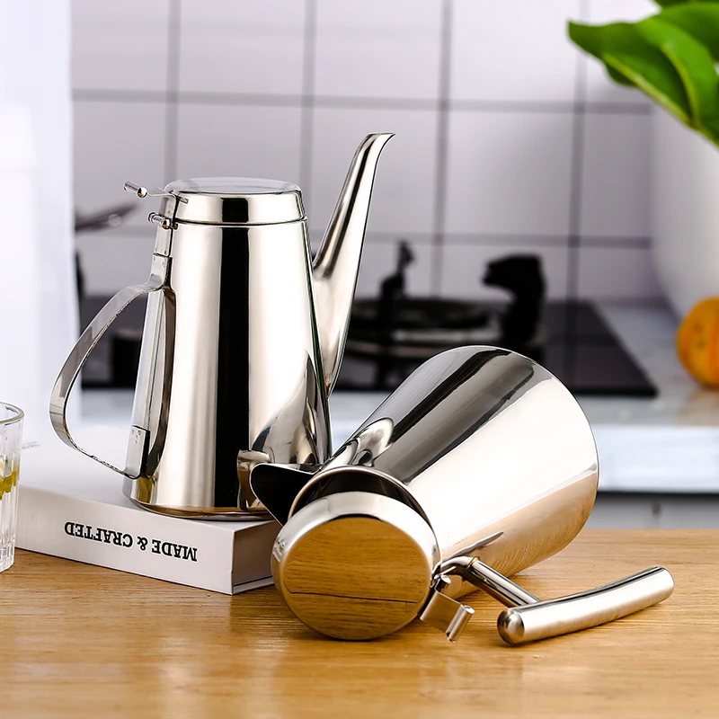 1.5L Stainless Steel Cold Water Kettle - Gold Thermal Pot For Coffee & Tea