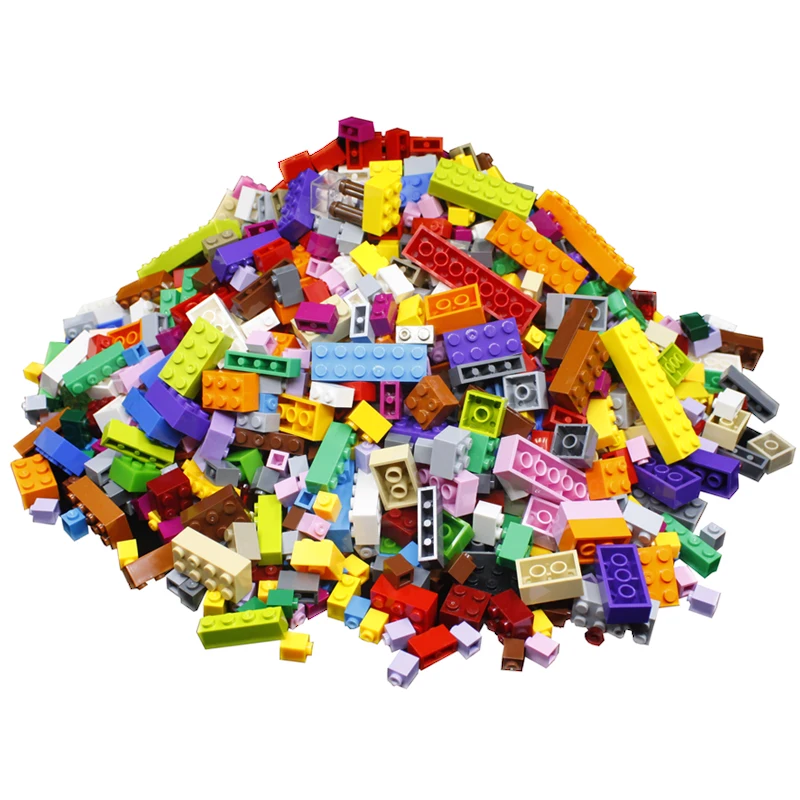 

1100 Pieces Building Blocks City DIY Creative Bricks Bulk Model Figures Educational Kids Toys Compatible All Brands