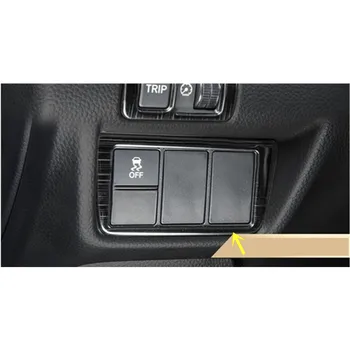 

For Honda Accord Sedan 10th 2018 2019 2020 Car Cover Stainless Steel Front Head Fog Light Lamp Switch Trim Frame