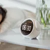 Youpin Xiaomi Cute Expression Alarm Clock Multi Function Digital LED Voice Controlled Light Bedside Thermometer Clock For Home ► Photo 3/6