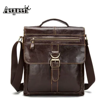

2020 Genuine Leather Men's Shoulder Bags Body Messenger Bags Crossbody Bags For Men Real Leather Hand bags Male High Quality