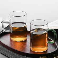 400 мл офисная кружка для воды с крышкой термостойкие стеклянные чашки бутылка для сока подарок на день рождения Чай Молоко Кружка посуда для напитков