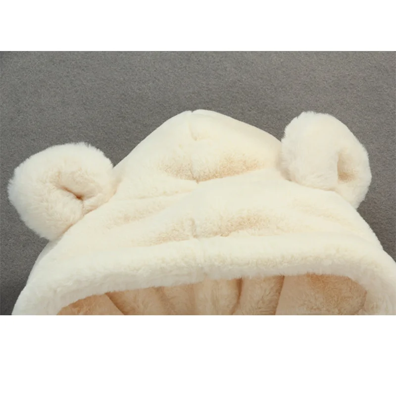 Cold Winter Baby Boys Jackets for Infants Thick Coats Girls Warm Hooded Velvet Jackets Children Outerwear 0-4 Y Toddler Snowsuit